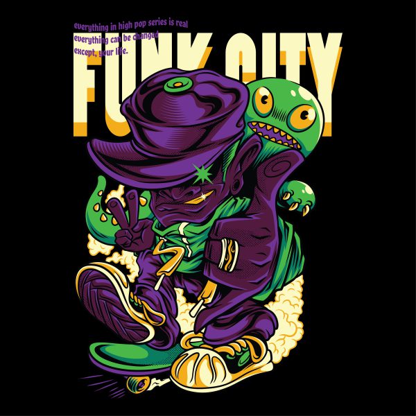 Funk City Boy Character